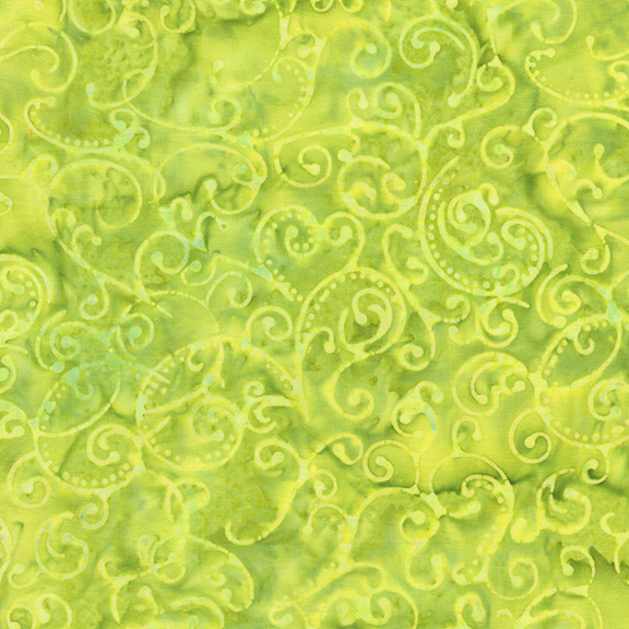 3775Q-X French Rose Spirals Pear - Image 1