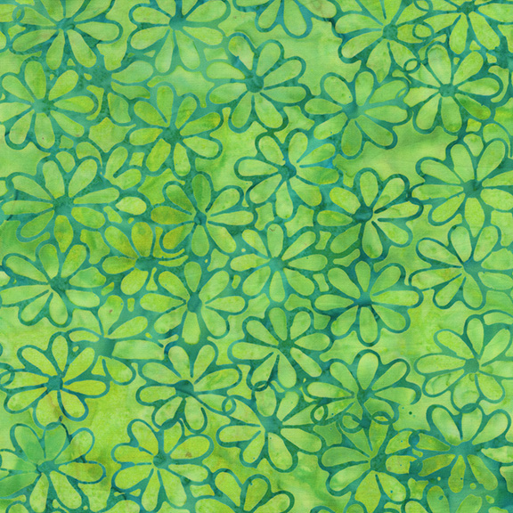 3779Q-X French Rose Meadow Mint - Image 1