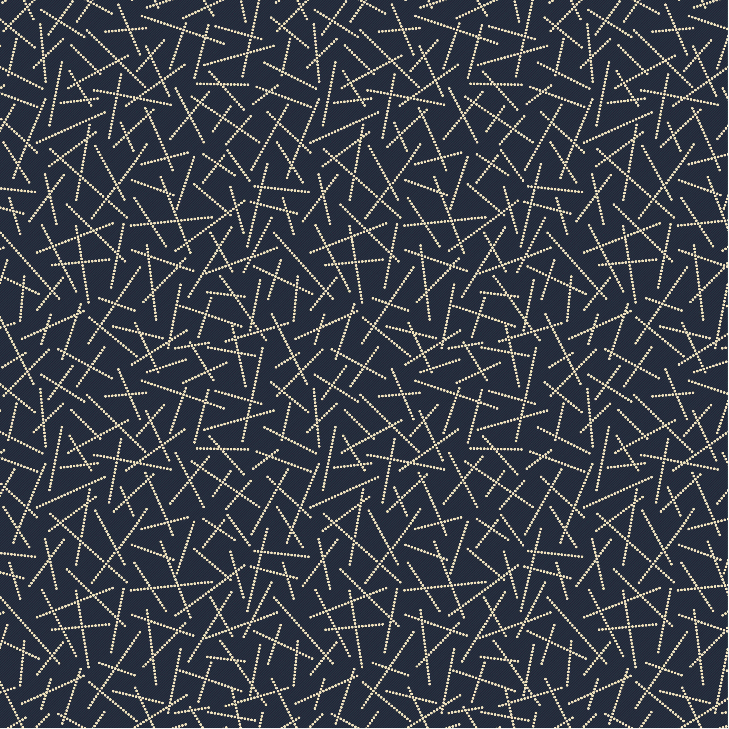 54753-5 Indigo Swatch Book Dancing Dashes Indigo - Image 1