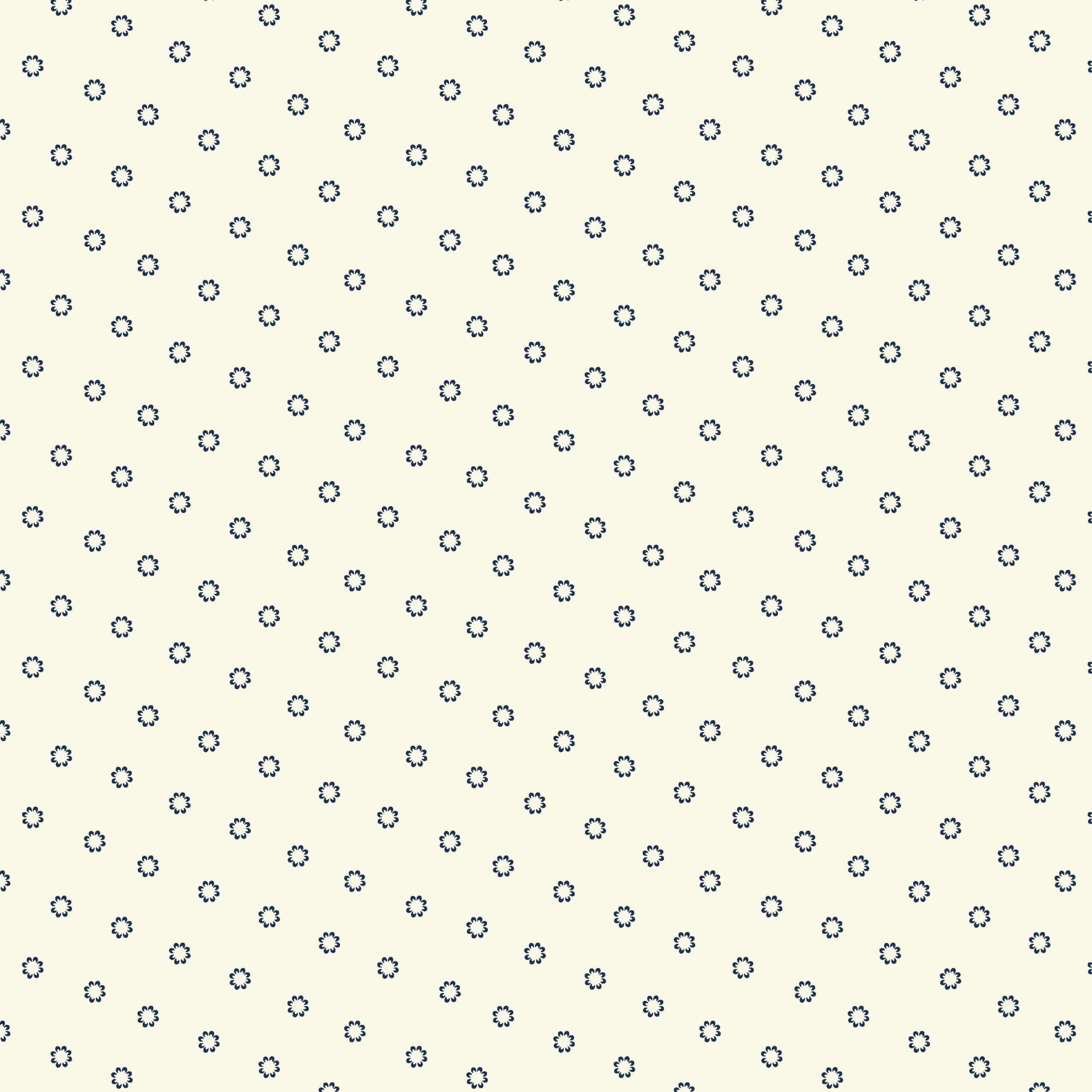 54754-4 Cream Swatch Book Daisies Cream - Image 1