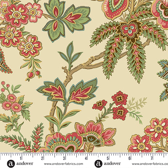 72dpi-A-10343-L Jingle Bell Ornamental Garden Buttercream - Image 1