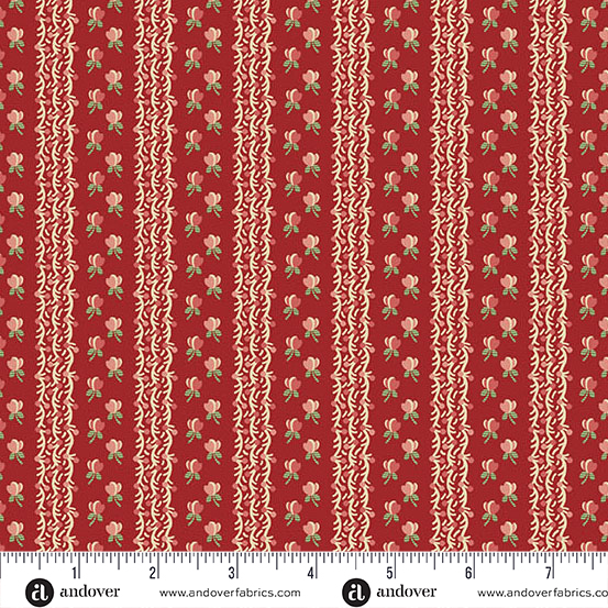 72dpi-A-10354-R Jingle Bell Fairy Lights Cranberry - Image 1