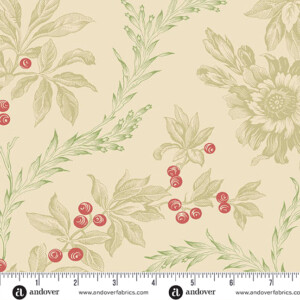 Jingle Bell Embroidery Holly