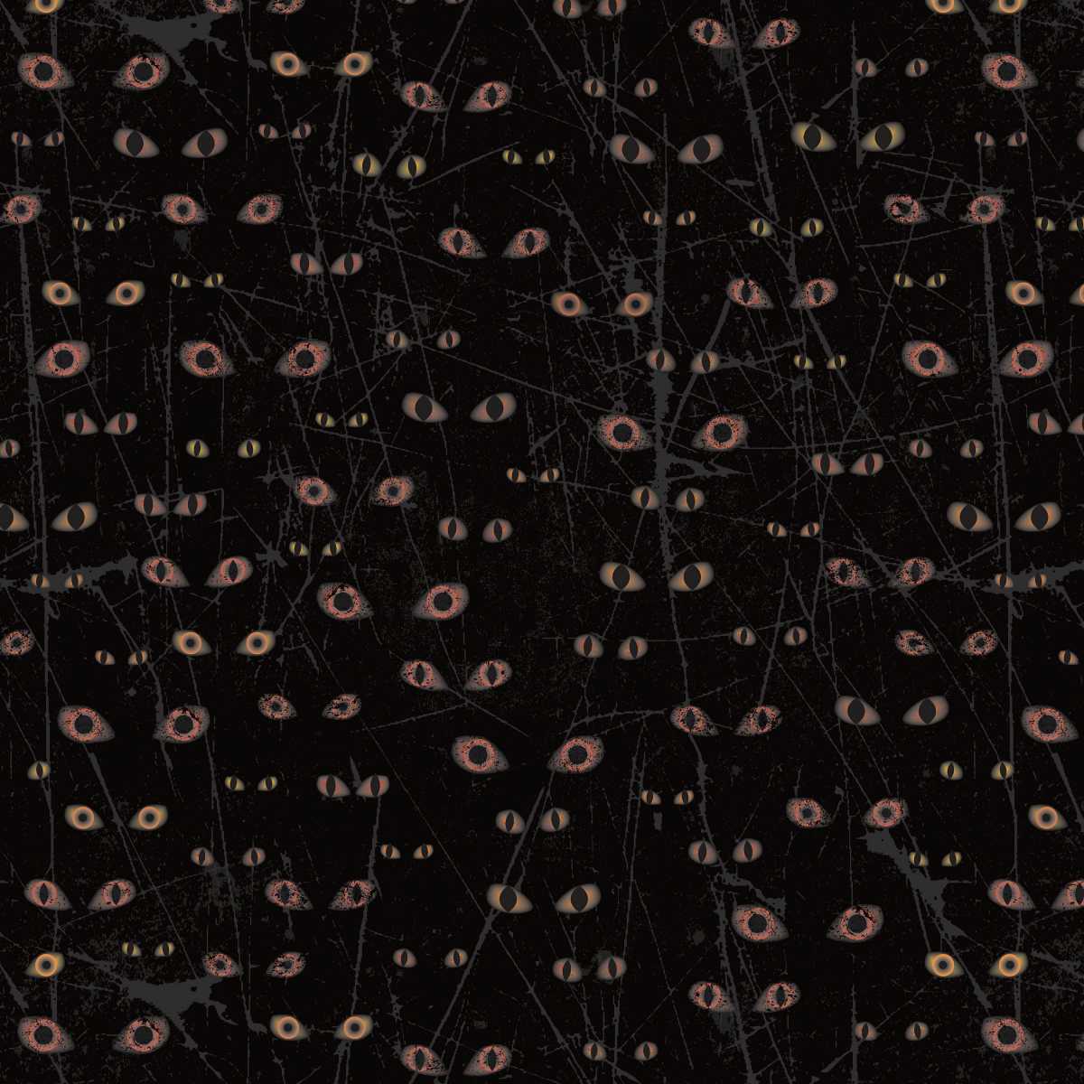 8823-98 Scary Spice Cat Eyes Charcoal - Image 1