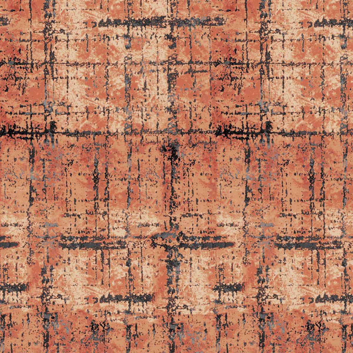 Modern Carpet Scary Spice Rough Plaid Honey - Image 1