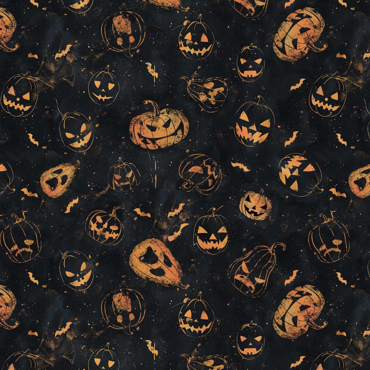 8828-99 Scary Spice Jack O'Lanterns Black - Image 1