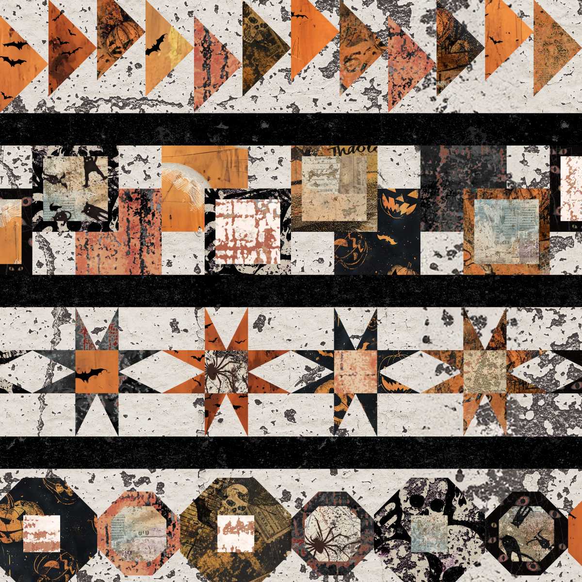 8831-34 Scary Spice Stripes Multi - Image 1
