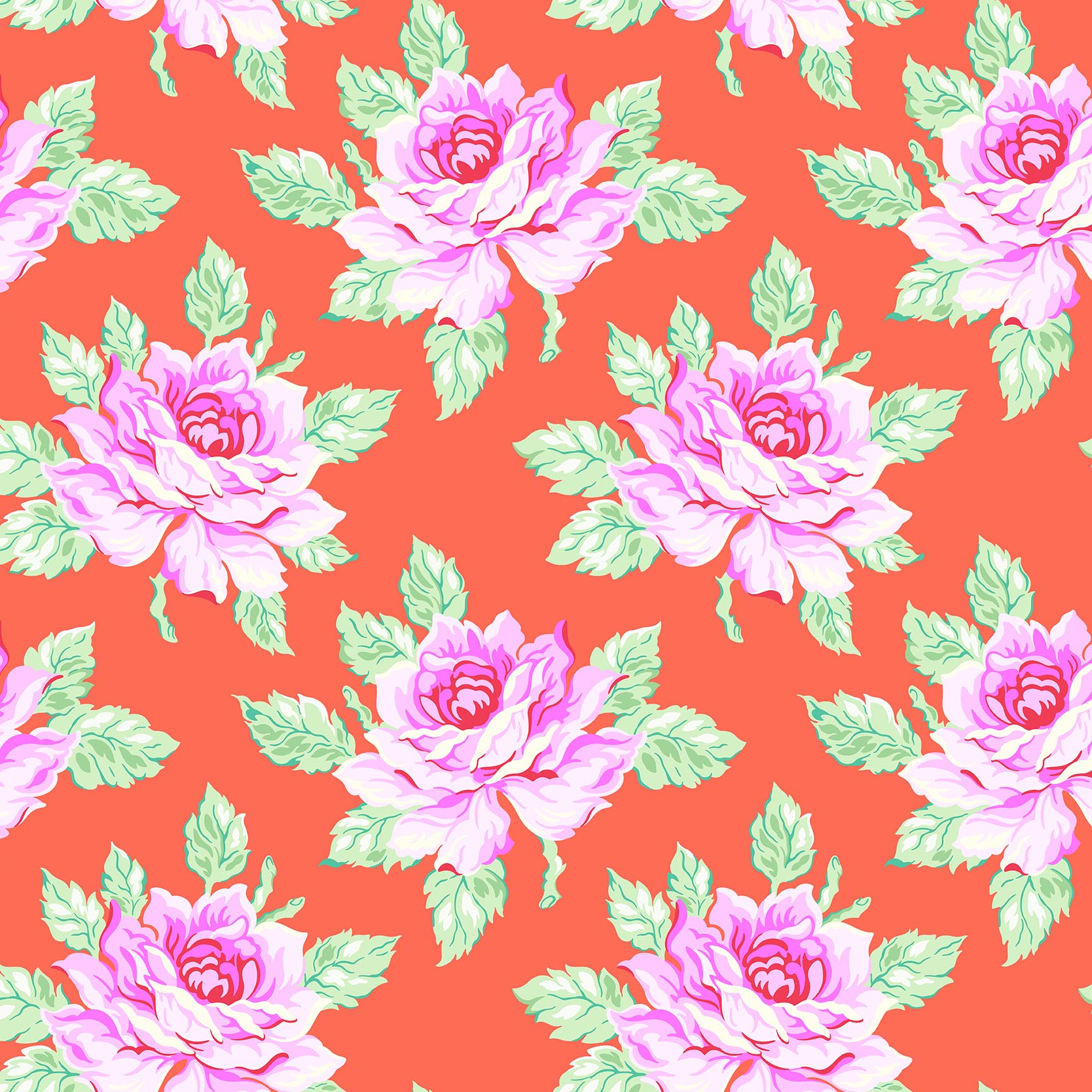 HelloRoses-Coral_15in Daisy Crush Hello Roses Coral - Image 1