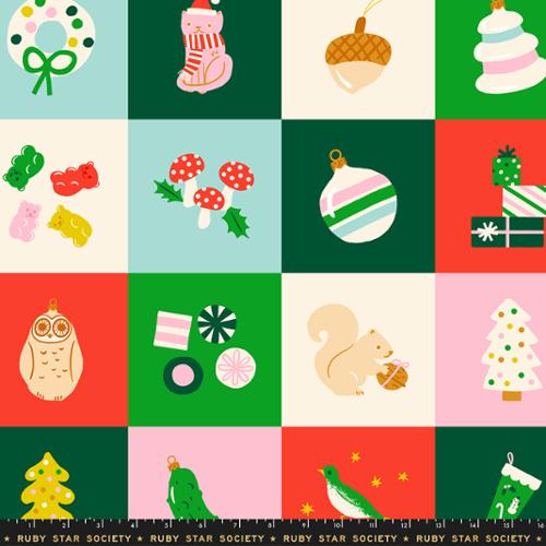 92573_MD-2864_04084 Ruby Star Society Merry Happy Panel Lollipop - Image 1