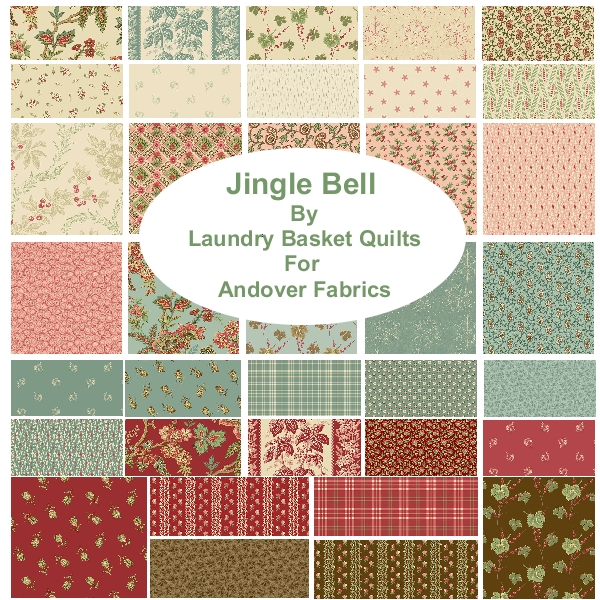 FQBs_3-1155 Jingle Bell Fat Quarter Bundle - Image 1