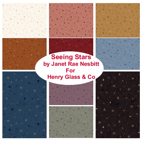 FQBs_3-1157 Seeing Stars Fat Quarter Bundle - Image 1
