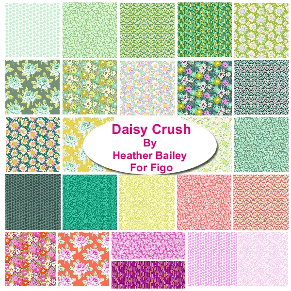 FQBs_3-1160 Daisy Crush Fat Quarter Bundle - Image 1