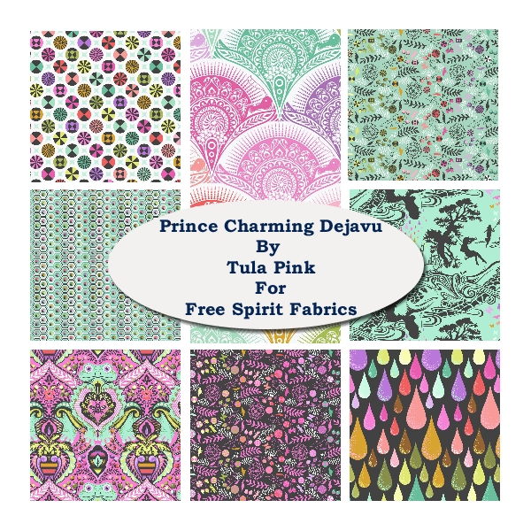 FQBs_3-1162 Prince Charming Dejavu Fat Quarter Bundle - Image 1