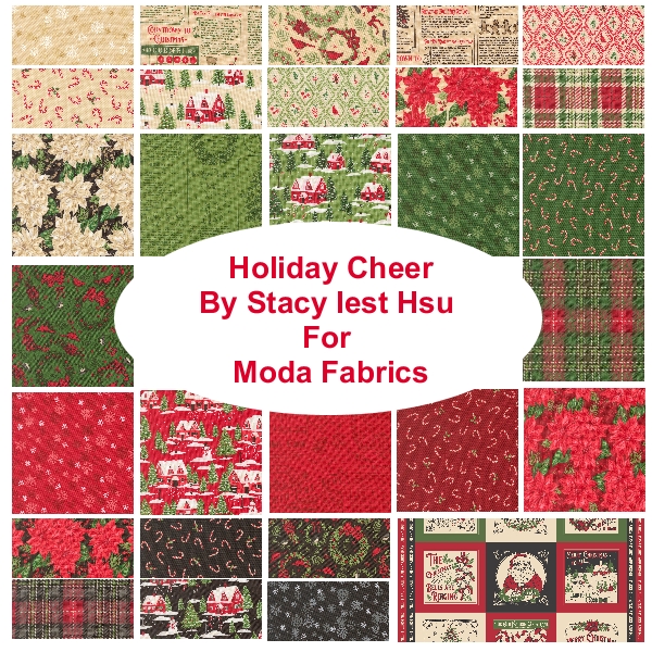 FQBs_3-1163 Holiday Cheer Fat Quarter Bundle - Image 1