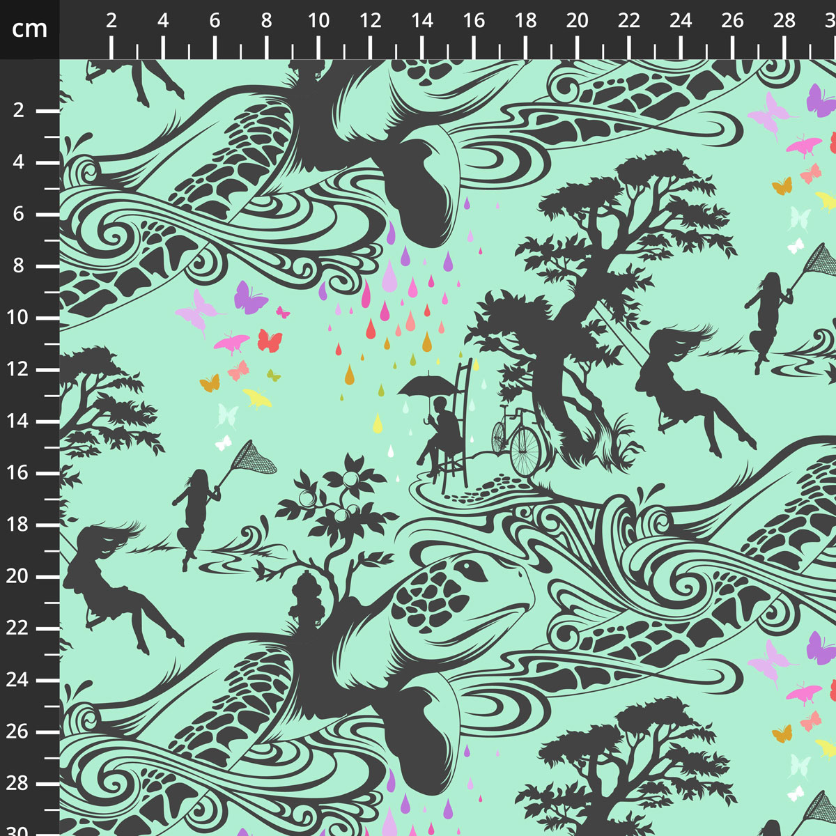 PWTP276.SWEETMINT Prince Charming Dejavu Turtle Bay Sweetmint - Image 1