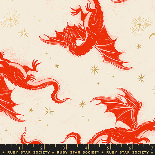 RS 2131 11M Fire Glow Etched Dragons Dark Ruby Metallic - Image 1