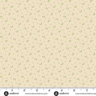 10306-G Snow Flurry Winter Tracks Cream - Image 1