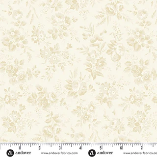10314-L Snow Flurry Winter Garden Cream - Image 1