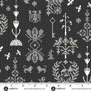 10334-K Jinny Redwork Panda - Image 1