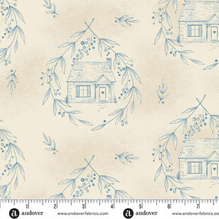 10469-BL Special Delivery Cozy Cottage Blue Willow - Image 1