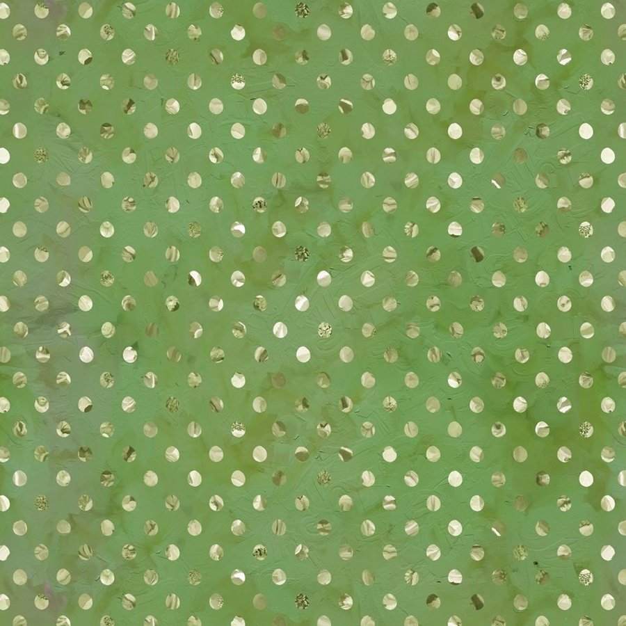 9238-64 Holly Woods Shaded Dots Matcha - Image 1
