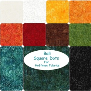 Bali Sqaure Dots Fat Quarter Bundle