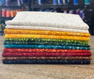 Bali Sqaure Dots Fat Quarter Bundle - Image 3