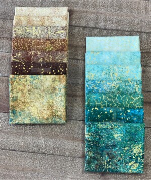 Stonehenge Valencia With Metallic Fat Quarter Bundle - Image 3