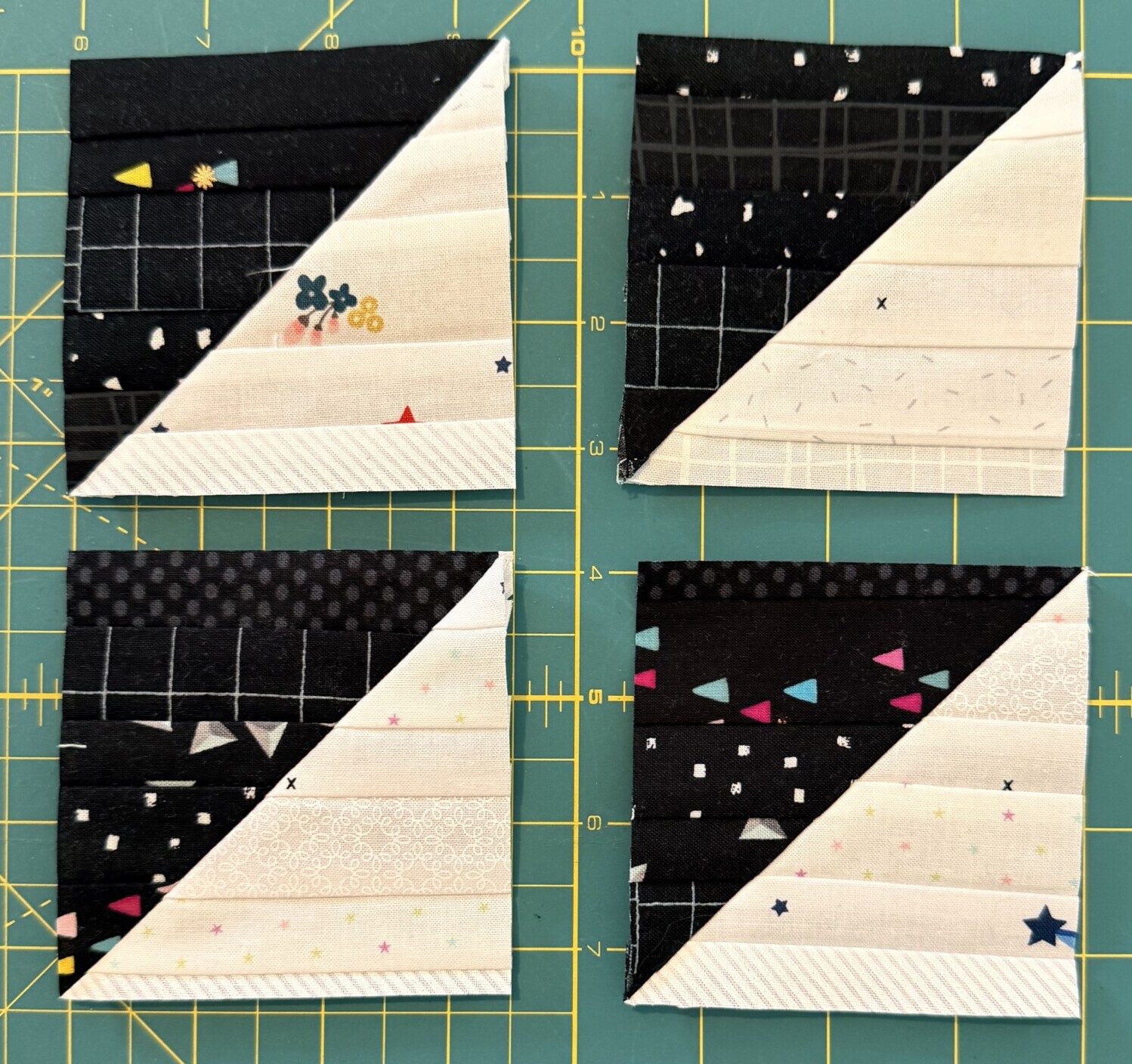 2026-05-31 13.36.01 A Brighter Future Month Ten - Half Square Triangles Pattern - Image 1