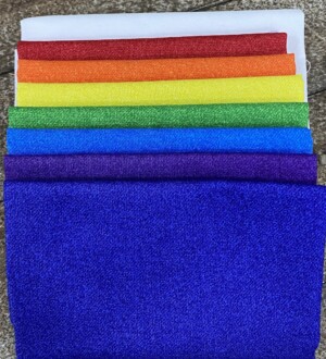 A Brighter Future Month Eleven - Rainbow Fabric Pack