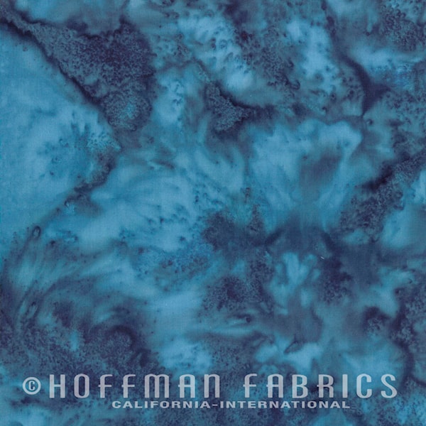 3018-019 Bali Hand-Dyed Water Colour Navy - Image 1