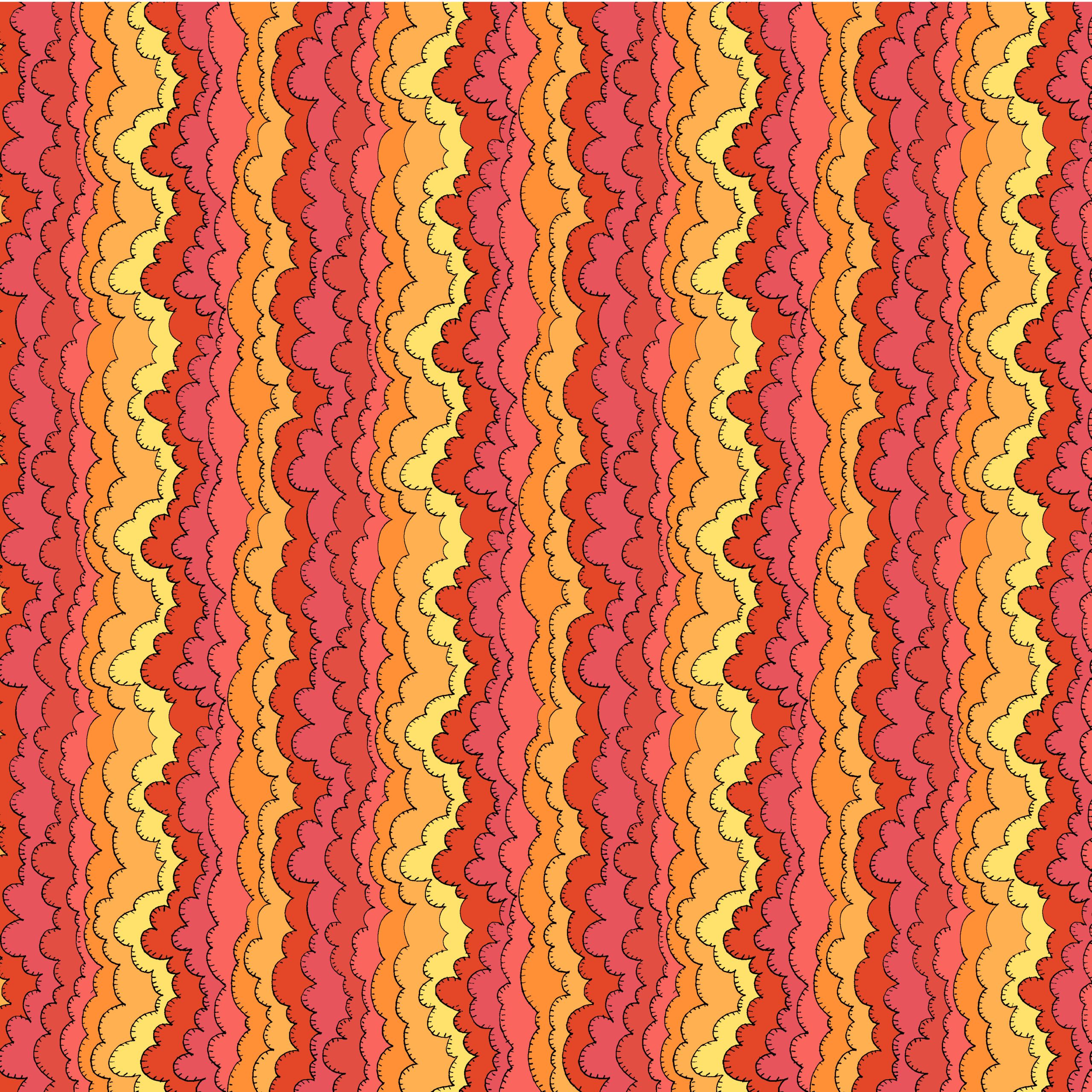 54977D-7 Sunset Sunshine Aurora Sunset - Image 1
