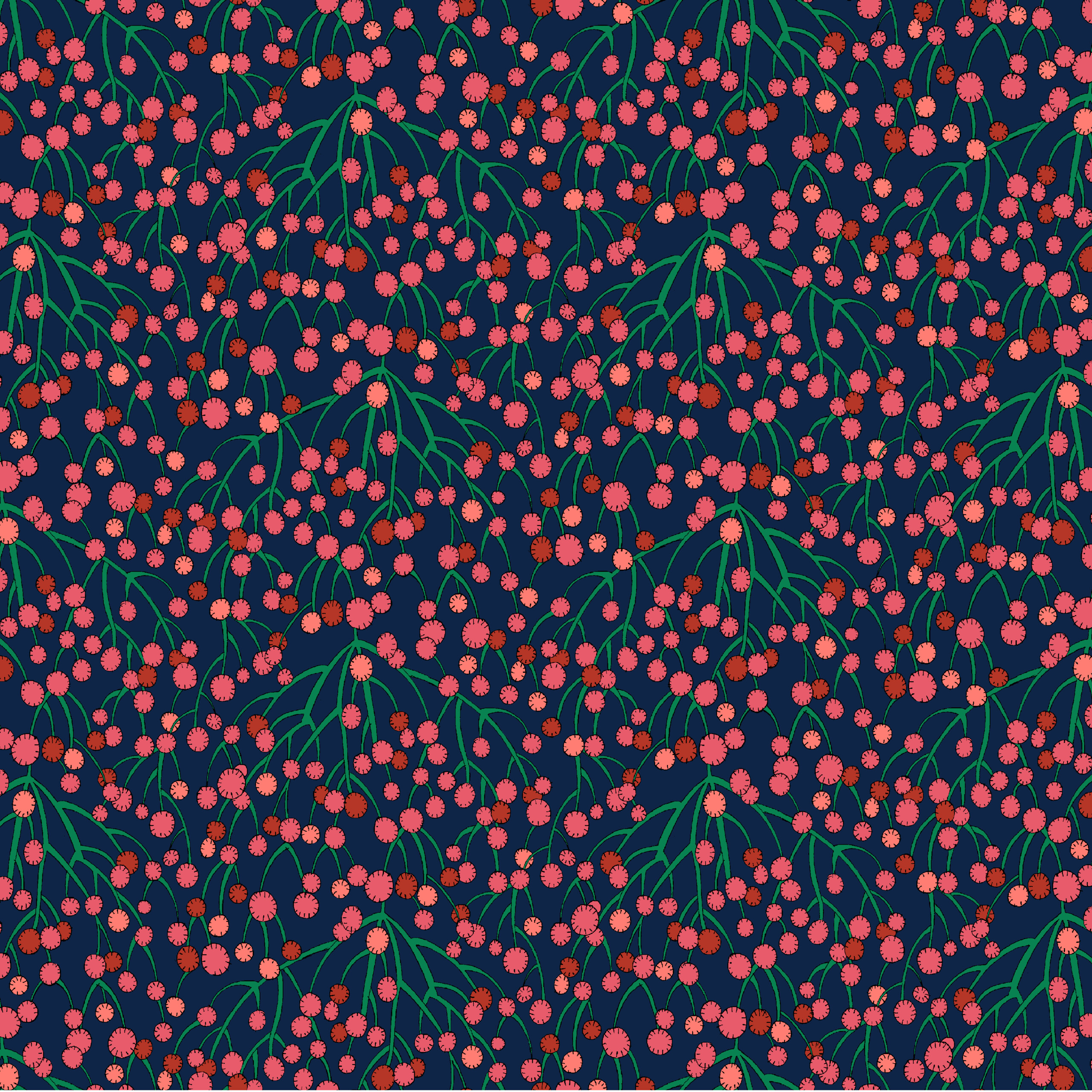 54980D-1 Indigo Sunshine Huckleberry Indigo - Image 1