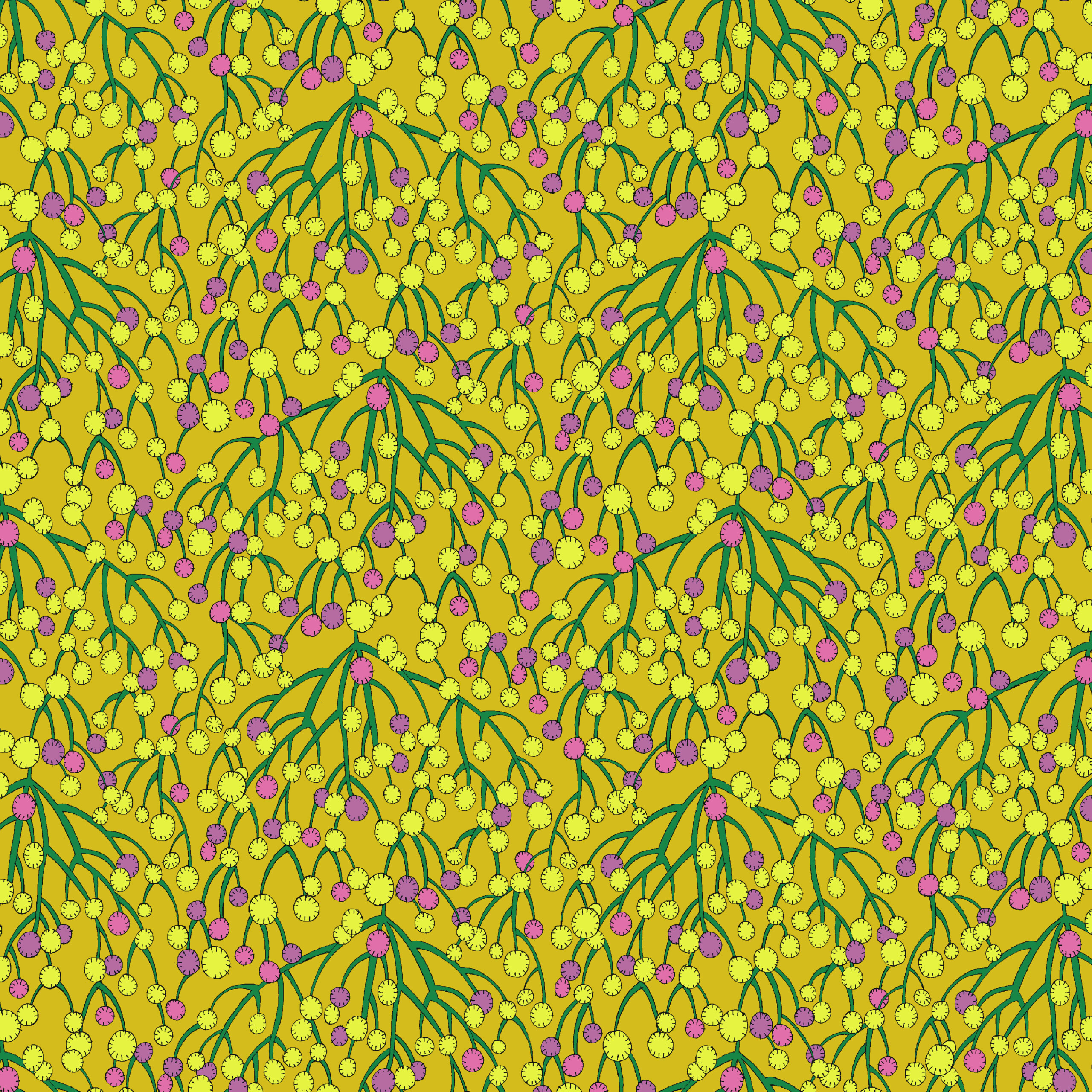 54980D-14 Chartreuse Sunshine Huckleberry Chartreuse - Image 1