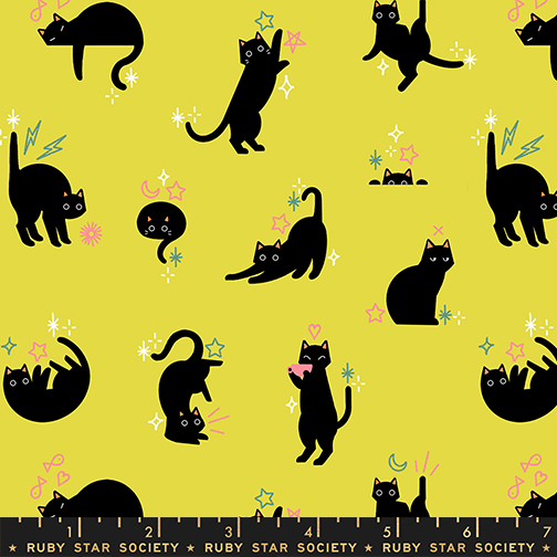 RS 5193 11 Freaky Familiars Catwalk Citron - Image 1