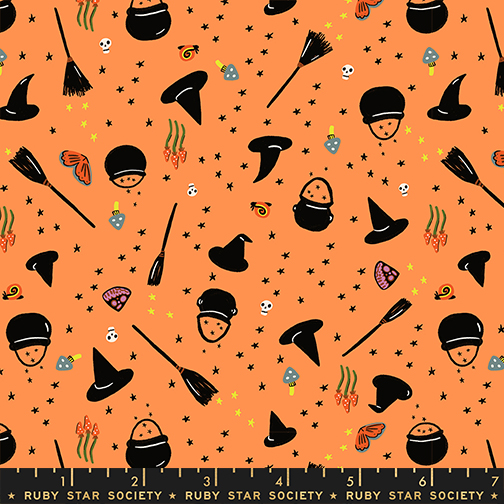 RS 5195 12 Freaky Familiars Witchy Women Pumpkin - Image 1