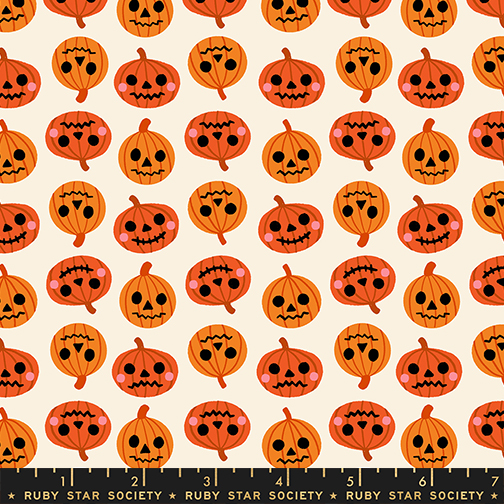 RS 5196 11 Freaky Familiars Pumpkin Party Orange - Image 1