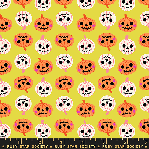 RS 5196 12 Freaky Familiars Pumpkin Party Citron - Image 1