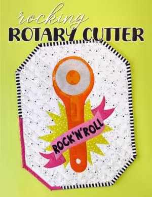 Rocking Rotary Cutter Mini Quilt Pattern