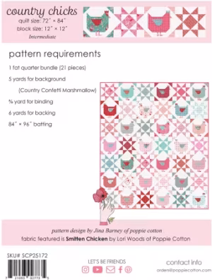 Country Chicks Quilt Pattern - Image 2