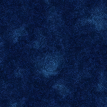 SOFW6268-N Solstice Flannel 108in Serene Swirls Navy - Image 1