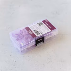 Sallie Tomato Purple Sewing Clips 50pk