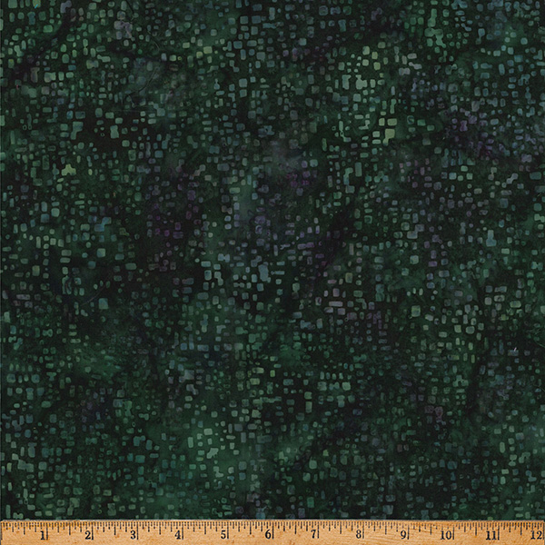 X2655-272-Mallard_REV Bali Square Dots Mallard - Image 1