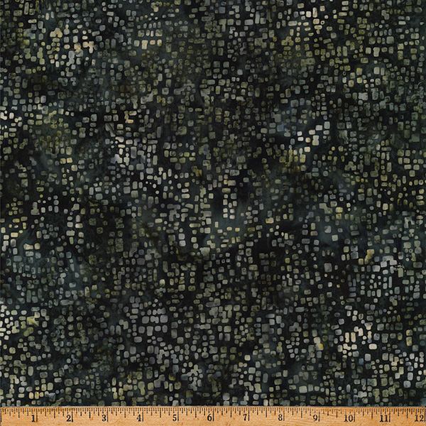 X2655-768-Seaweed Bali Square Dots Seaweed - Image 1
