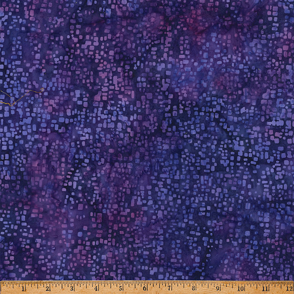 X2655-91-Amethyst Bali Square Dots Amethyst - Image 1