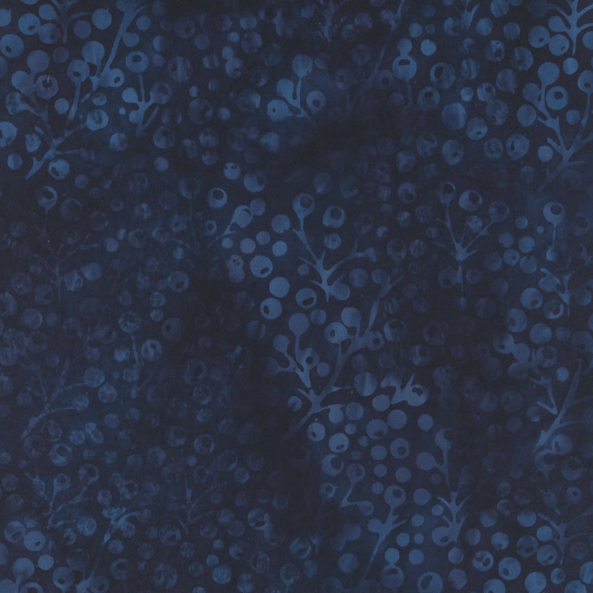 pid-218266-frostedwishes-122505595-berriesbluemidnightblue-8x8 Frosted Wishes Batik Berrys Midnight Blue - Image 1