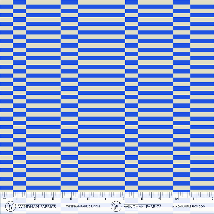 55379-8-Cobalt Annabel's Blenders Broken Stripe Cobalt - Image 1