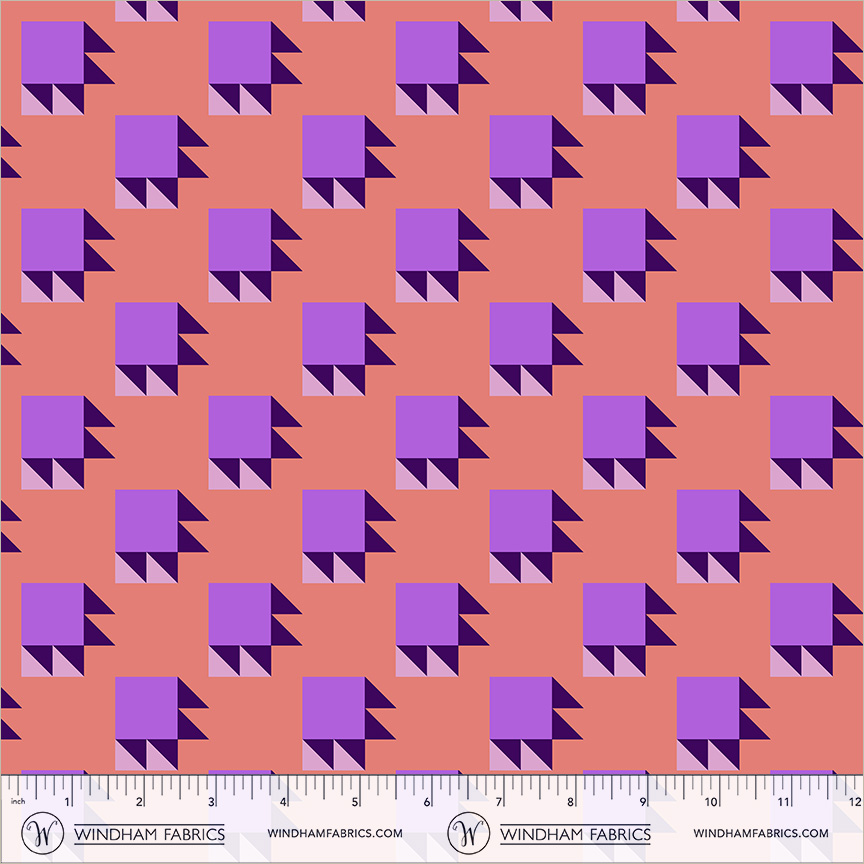 55380-11-Coral-Lilac Annabel's Blenders Bear Paw Coral/Lilac - Image 1