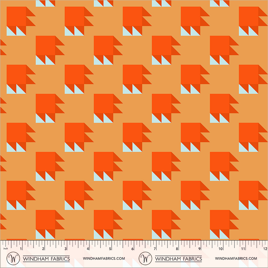 55380-2-Orange-Sky Annabel's Blenders Bear Paw Orange Sky - Image 1