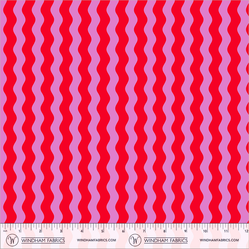 55381-1-Red-Pink Annabel's Blenders Waves Red/Pink - Image 1